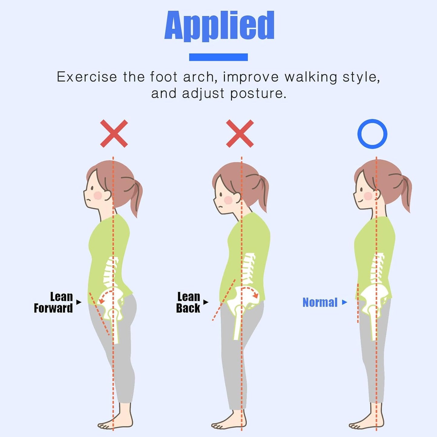 Toe Curl Corrector for Foot Drop
