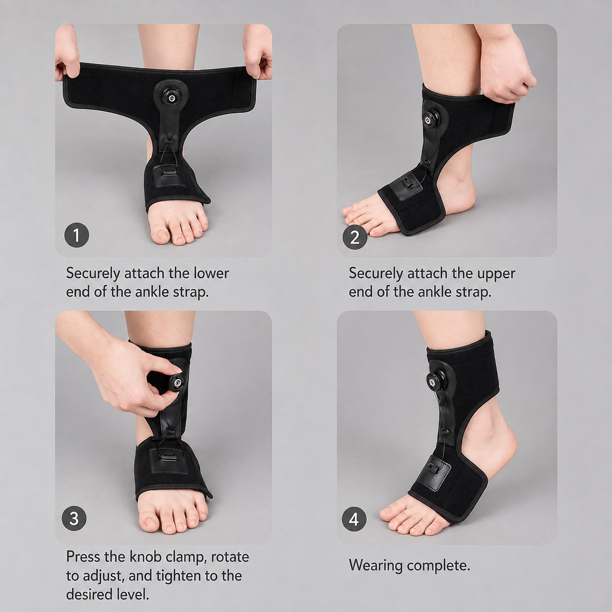 StepLift 2.0 - Instantly stops drop foot (Adjustable)