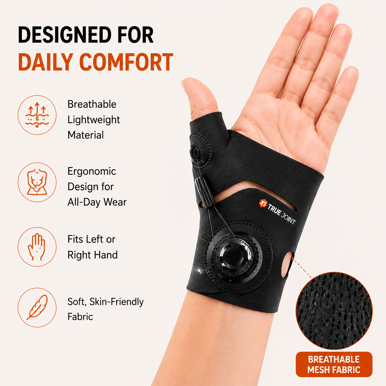 TrueJoint - Support Your Wrist. Stabilize Your Thumb.