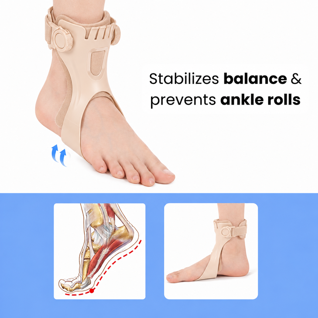 StepLift - Foot Drop Ends Here (Beige)