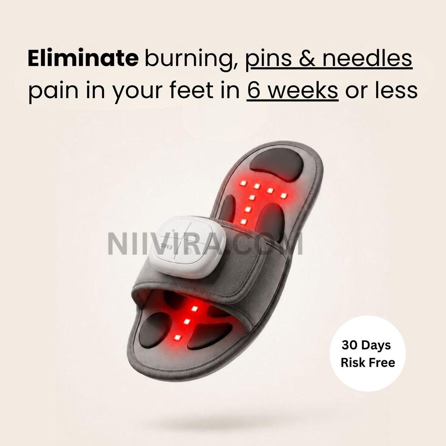 NeuropathyStep - Stop numbness & tingling in your feet at the root (a pair)